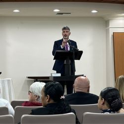 Kingdom Hall of Jehovah Witnesses - Memorial service