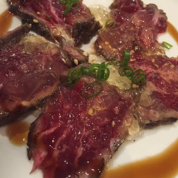 Asuka - Beef tataki with dashi jelly - Sushi Bars Near Me - Los Angeles, California Asuka - Beef tataki with dashi jelly - Sushi Bars Near Me - Los Angeles, California
