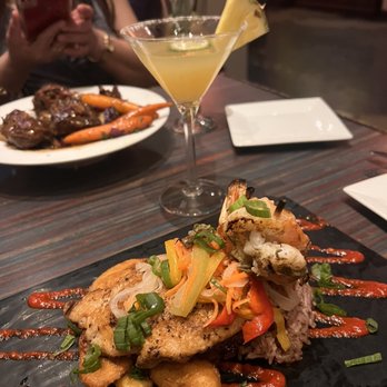 Sisserou's Caribbean Restaurant & Catering - Ain't it pretty?? Stewed Oxtail, Escovitch Red Snapper and a pineapple martini. Life is good - Caribbean Near Me - Tulsa, Oklahoma Sisserou's Caribbean Restaurant & Catering - Ain't it pretty?? Stewed Oxtail, Escovitch Red Snapper and a pineapple martini. Life is good - Caribbean Near Me - Tulsa, Oklahoma