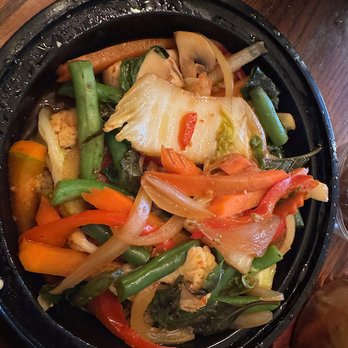 Thai Terrace - Spicy basil stir fry. (w/ vegetable) - Thai Near Me - Pittsburgh, Pennsylvania