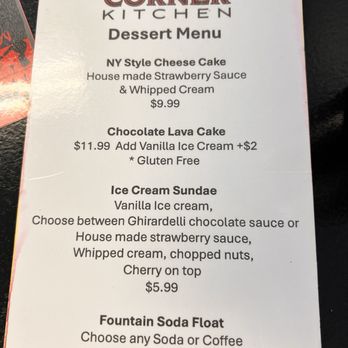 The Corner Kitchen - Burgers Near Me - Concord, California