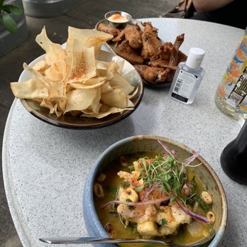 Pinch Kitchen - Chicken Wings, yuca fries, and ceviche - New American Near Me - Miami, Florida Pinch Kitchen - Chicken Wings, yuca fries, and ceviche - New American Near Me - Miami, Florida