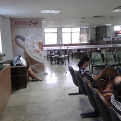 Hospital de Olhos de Pernambuco - Cafeteria no primeiro andar do Hope.