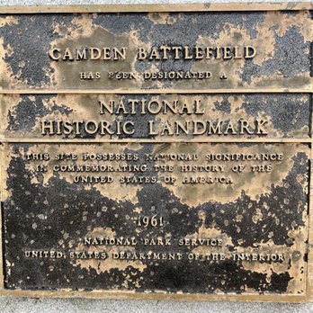 Camden Battlefield & Longleaf Pine Preserve - Signs identifying the battlefield - Landmarks & Historical Buildings Near Me - Camden, South Carolina Camden Battlefield & Longleaf Pine Preserve - Signs identifying the battlefield - Landmarks & Historical Buildings Near Me - Camden, South Carolina