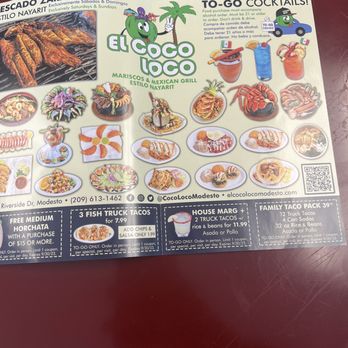 El Coco Loco Modesto - Menu - Seafood Near Me - Modesto, California El Coco Loco Modesto - Menu - Seafood Near Me - Modesto, California