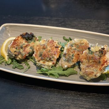 Esin Restaurant & Bar - Baked Oysters - New American Near Me - Danville, California Esin Restaurant & Bar - Baked Oysters - New American Near Me - Danville, California