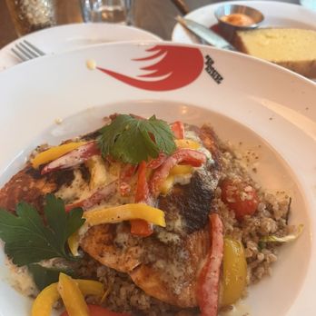 Red Rooster Harlem - JERK SALMON BOWL - American Near Me - New York, New York
