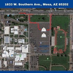 Embry Health - From their website, map of where to enter