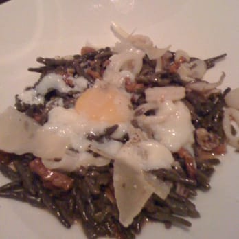 Luce - Black Ink Trofiette Carbonara - Wine Bars Near Me - San Francisco, California Luce - Black Ink Trofiette Carbonara - Wine Bars Near Me - San Francisco, California