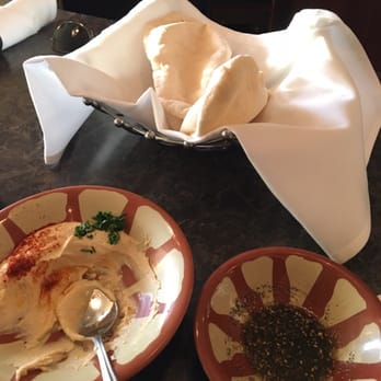Phoenician Taverna - Hummus and bread - Mediterranean Near Me - Mason, Ohio Phoenician Taverna - Hummus and bread - Mediterranean Near Me - Mason, Ohio
