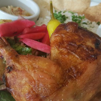 Tarme Mediterranean Grill - Quarter chicken plate 8.99 so worth it - Mediterranean Near Me - Glendale, California