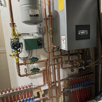 Modern Plumbing & Heating - Condensed boiler and copper lines - Plumbing Near Me - Brooklyn Park, Minnesota Modern Plumbing & Heating - Condensed boiler and copper lines - Plumbing Near Me - Brooklyn Park, Minnesota