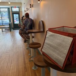 Sweetcream Dairy - some of the seating