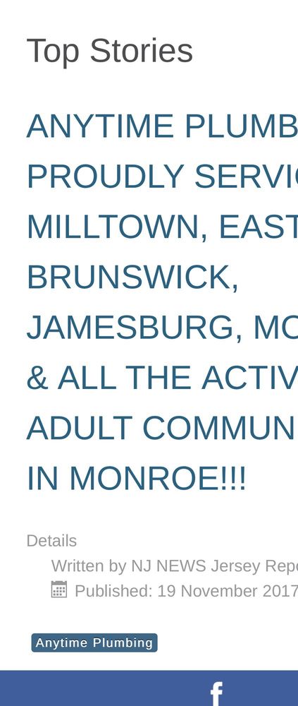 Slide of Anytime Plumbing