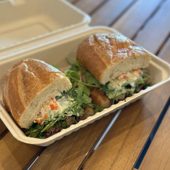 Faregrounds - Thai Basil Sandwich - Sandwiches Near Me - Beverly Hills, California Faregrounds - Thai Basil Sandwich - Sandwiches Near Me - Beverly Hills, California