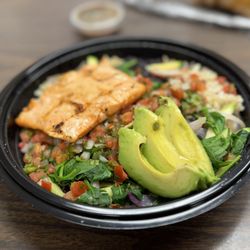 Sharky's Woodfired Mexican Grill - Power Bowl Salmon