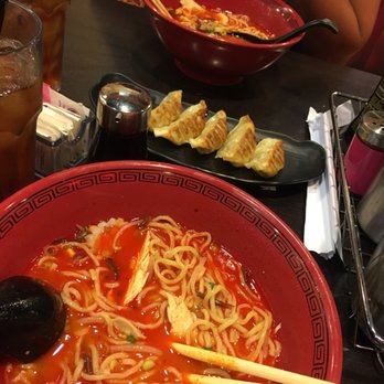 Ramen Naruto - R.8 spicy chicken and pan goes gyoza - Ramen Near Me - Azusa, California