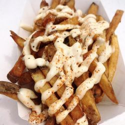 Freret Street Festival - Aioli fries = comfort food!