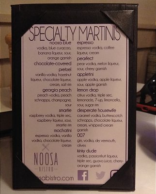 Menu photo 3 Noosa Bistro Mentor, OH