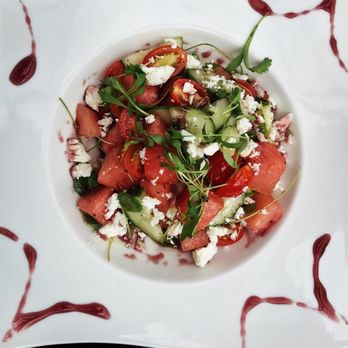 IO Godfrey - Watermelon feta salad - Cocktail Bars Near Me - Chicago, Illinois IO Godfrey - Watermelon feta salad - Cocktail Bars Near Me - Chicago, Illinois