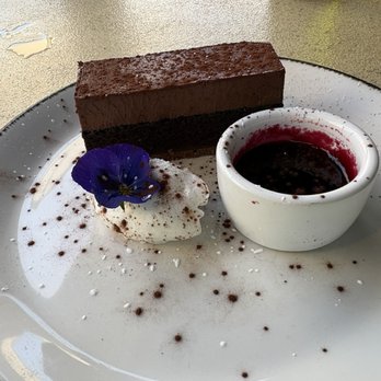 Brasswood Bar + Kitchen - Chocolate Mousse Cake - American Near Me - Saint Helena, California