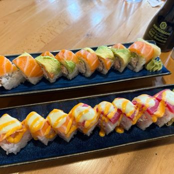 Bluefin Sushi & Bar - Hawaiian (top) Trio (bottom) - Sushi Bars Near Me - Wylie, Texas Bluefin Sushi & Bar - Hawaiian (top) Trio (bottom) - Sushi Bars Near Me - Wylie, Texas