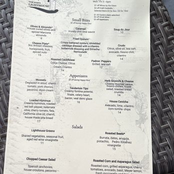 Tom Ham's Lighthouse - Bar menu - Breakfast & Brunch Near Me - San Diego, California Tom Ham's Lighthouse - Bar menu - Breakfast & Brunch Near Me - San Diego, California
