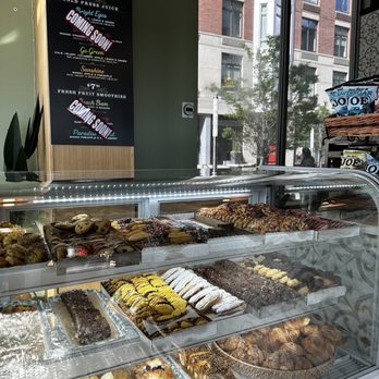 PrkUp Coffee - a display of pastries in a bakery - Coffee & Tea Near Me - Jersey City, New Jersey PrkUp Coffee - a display of pastries in a bakery - Coffee & Tea Near Me - Jersey City, New Jersey