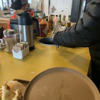 Clyde Coffee - Put cream in your coffee, grab condiments for your meal as people are  emptying and green sorting through their dirty dishes. - Coffee & Tea Near Me - Missoula, Montana