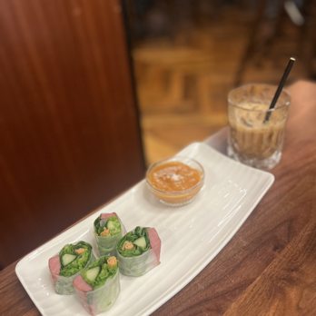 Bodega - Pork spring roll & viet iced coffee - Vietnamese Near Me - San Francisco, California