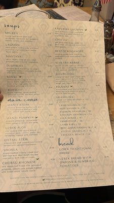 Menu photo 3 Zira Uzbek Kitchen Los Angeles, CA Menu photo 3 Zira Uzbek Kitchen Los Angeles, CA