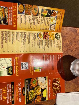Menu photo 2 Prince of India Pittsburgh, PA