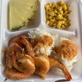 Aloha Shrimp - Spicy garlic lemon shrimp - Food Trucks Near Me - Hauula, Hawaii