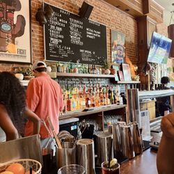 Bar area