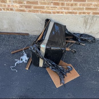 US Moving Group - Broken plant stand - Movers Near Me - Miami, Florida