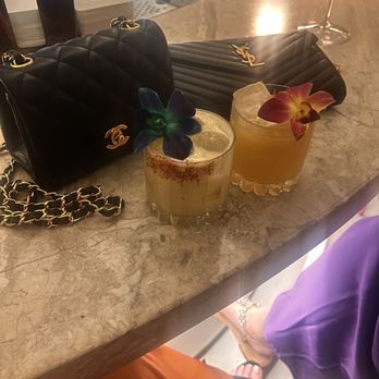 Amal - Cocktails at the bar - Lebanese Near Me - Miami, Florida