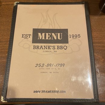 Brank's BBQ & Catering - Menu - Barbeque Near Me - Sumner, Washington Brank's BBQ & Catering - Menu - Barbeque Near Me - Sumner, Washington