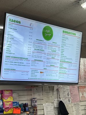 Menu photo 2 Baja Springs Palm Springs, CA Menu photo 2 Baja Springs Palm Springs, CA