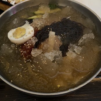 Soosanghan Pocha - Cold Noodle with Broth - Korean Near Me - Palisades Park, New Jersey Soosanghan Pocha - Cold Noodle with Broth - Korean Near Me - Palisades Park, New Jersey