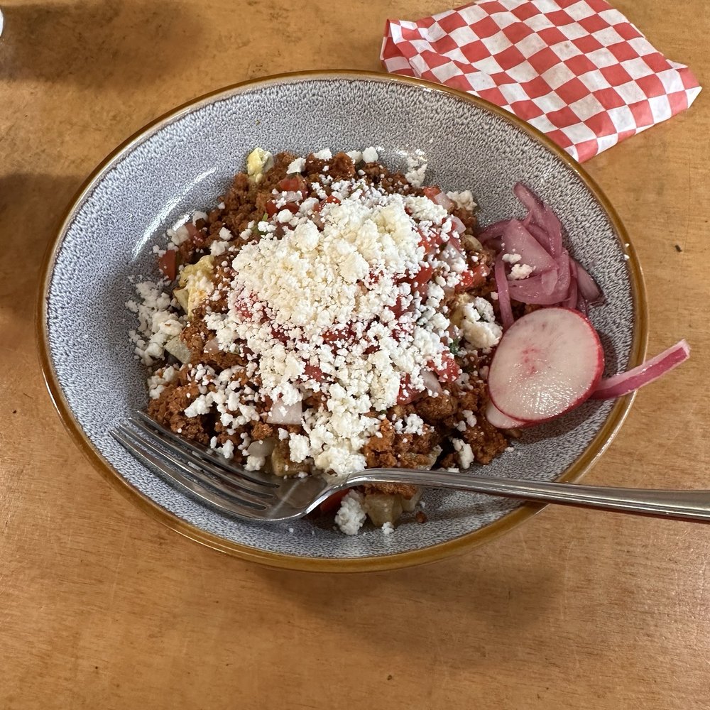 Taco El Lago - Chorizo breakfast bowl! - Mexican Near Me - Seattle, Washington Taco El Lago - Chorizo breakfast bowl! - Mexican Near Me - Seattle, Washington