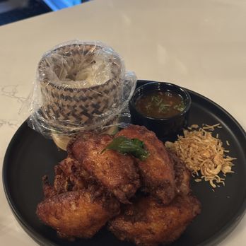Hanuman Thai Eatery - Gai Todd Hat Yai - Chicken Wings - Thai Near Me - Orange, California