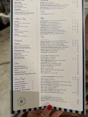 Menu photo 8 La Pecora Bianca NoMad New York, NY