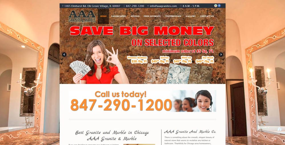 AAA GRANITE & MARBLE Updated September 2024 1465 Elmhurst Rd, Elk