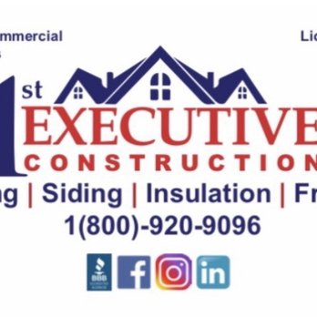 1st Executive Construction - the first executive construction logo - General Contractors Near Me - Hurricane, West Virginia 1st Executive Construction - the first executive construction logo - General Contractors Near Me - Hurricane, West Virginia