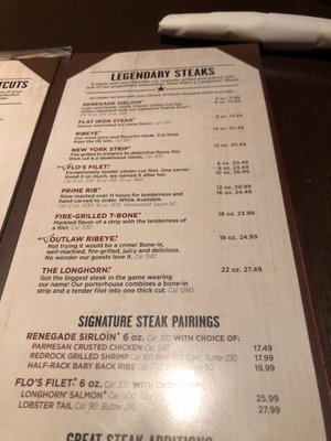Menu photo 1 LongHorn Steakhouse Columbia, MO
