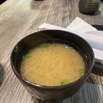 Akebono Japanese Cuisine - Miso soup - Sushi Bars Near Me - Seattle, Washington