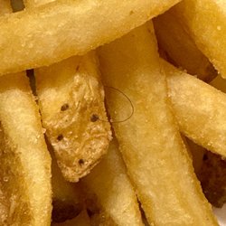 Wendy's - went through drive through & get home to eat and there's a long black hair on my fries! absolutely disgusting!