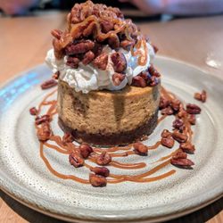 CARVE American Grille - Central Austin - Seasonal pumpkin cheesecake
