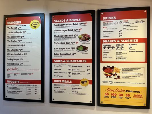 Menu photo 1 Hat Creek Burger Company Katy, TX Menu photo 1 Hat Creek Burger Company Katy, TX