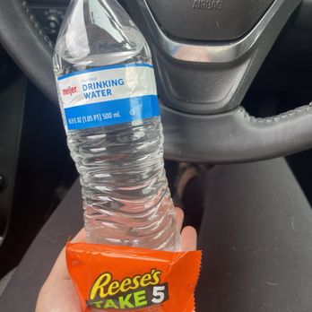 Take 5 Oil Change - Meijer's water and Reese's Take 5 snack! - Oil Change Stations Near Me - Indianapolis, Indiana Take 5 Oil Change - Meijer's water and Reese's Take 5 snack! - Oil Change Stations Near Me - Indianapolis, Indiana